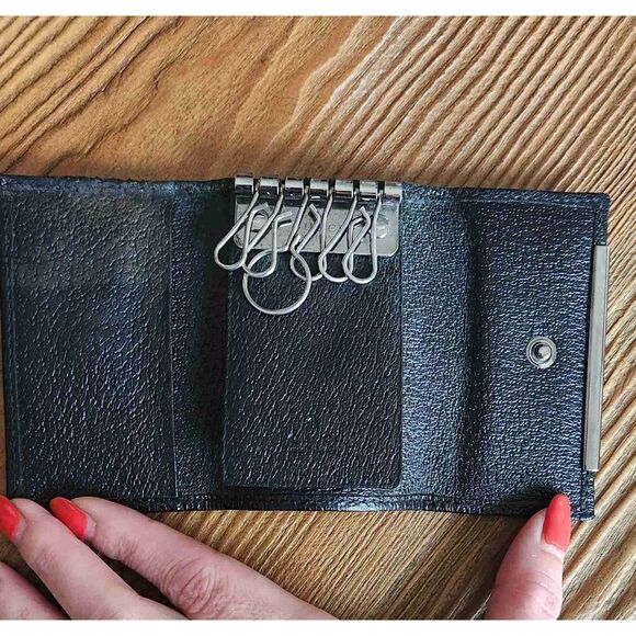 Gucci GG Pattern Canvas Key Holder - Picture 5 of 10